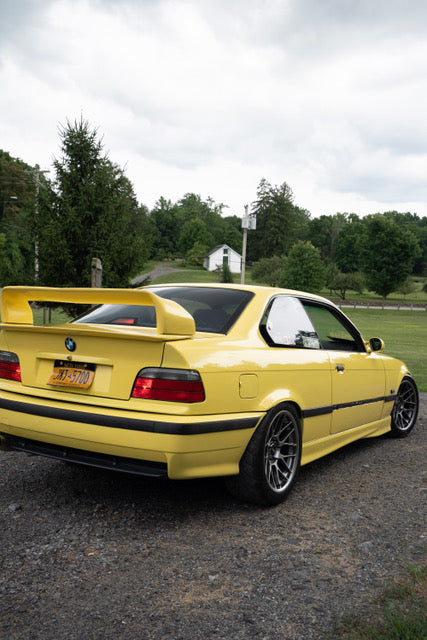 Peter Bolettieri's Dakar Yellow E36 M3 — Condor Speed Shop