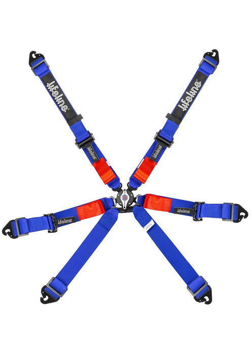 Lifeline Woodcote 6-Point Harness (FIA Approved)