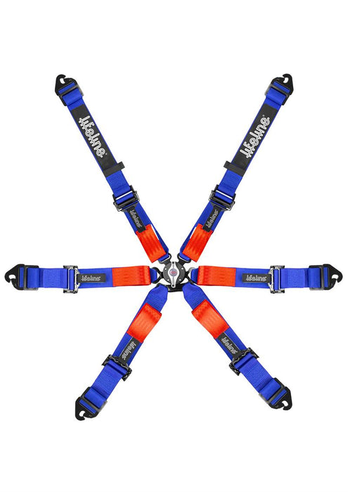 Lifeline Woodcote 6-Point Harness (FIA Approved)