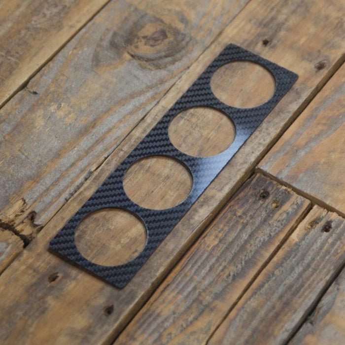 Carbon Fiber / Center Vent Gauge Panel - E30