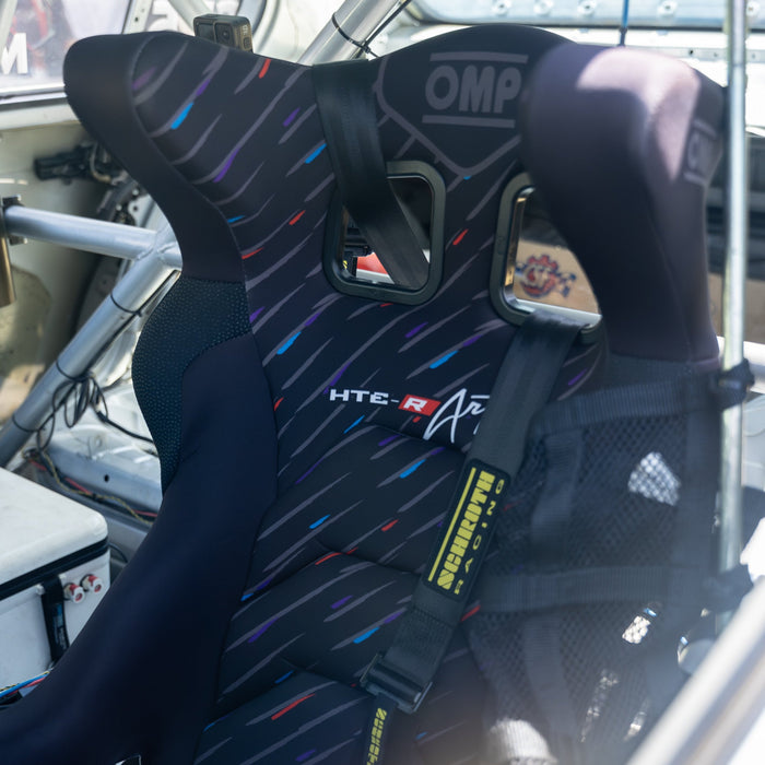 OMP Racing HTE-R Containment Seat with M-Rain Pattern