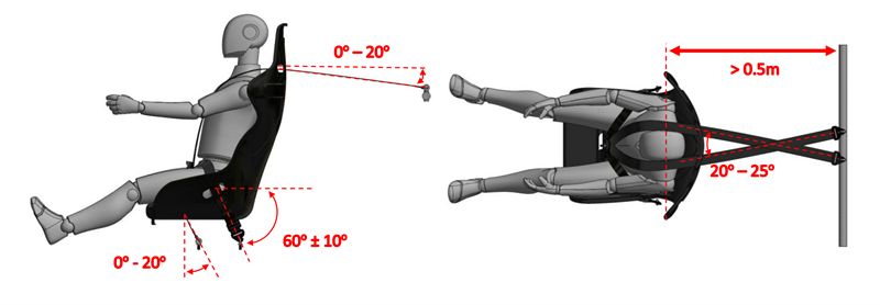 Lifeline Woodcote 6-Point Harness (FIA Approved)